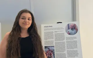 Nele na nové zuby