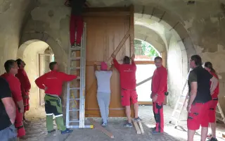Záchrana Malého paláce rožmitálského zámku