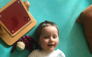 Rehabilitace pro čtyřletou Kačenku s vrozenou vadou