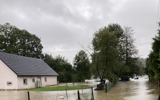 Povodně - mimořádná pomoc pro občany Sedlnic.