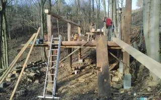 Ovčín pro zachráněné ovce a kozy v Motýlím království