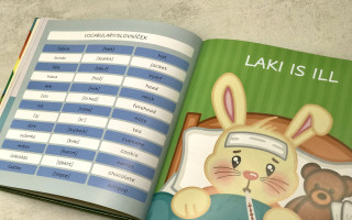 Kniha Laki, the Little Rabbit a nový život pro Adélku