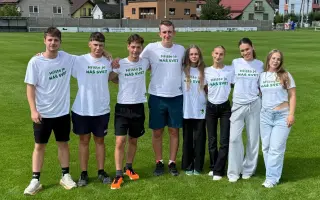 Hřiště je náš svět - fotbalový kemp pro ukrajinské a slovenské děti
