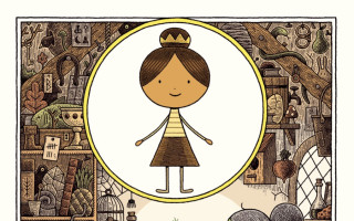 Komiks pro děti i dospělé: Malý dřevěný robot a polínková princezna.