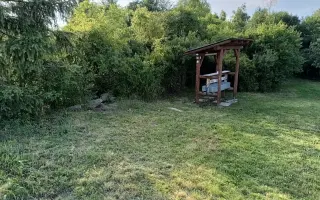 Tábořiště Strojatín:  nové venkovní umývárny a krbová kamna