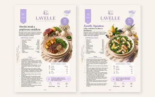 Lavelle – kuchařka pro každý den 200 receptů do 400 kcal