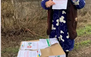 Humanitární sbírka pro mrznoucí Ukrajinu