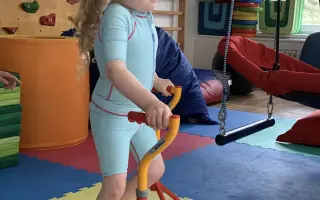 Pomoc Zuzance se SMA k dalším pokrokům