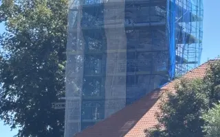 POMOZTE NÁM DOKONČIT OPRAVU VĚŽE KŘIŠŤÁLOVÉHO CHRÁMU