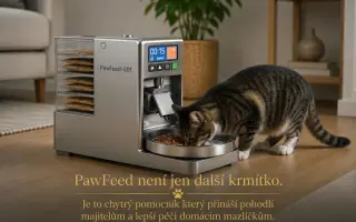 Podpořte vývoj chytrého kapsičkomatu PawFeed-001