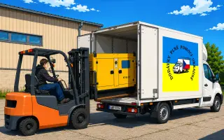 Dodávky plné pomoci Ukrajině - 5. a 6. cesta