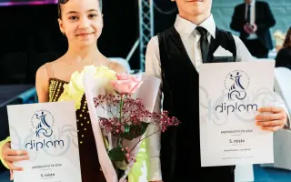 Na podporu nadaného tanečníka Honzíka v jeho dalším rozvoji a úspěchu na MČR.