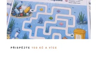 Podpořili jste vydání knížky o delfínovi Luckym