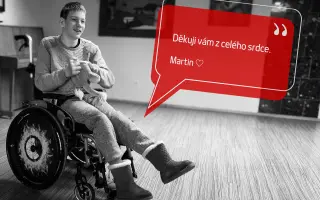 Rozjeďme to pro Martina - elektrický vozík pro samostatnější život