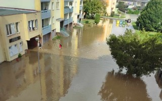 Pomoc lidem postiženým povodněmi na Opavsku