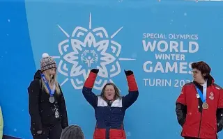 Handicapovaná sportovkyně reprezentující Českou republiku