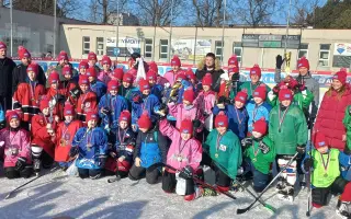 Zimní stadion v Dobříši - umělý povrch, inline hokej, hokejbal, florbal.