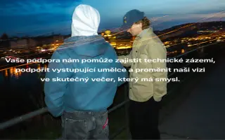 GASK TILL DUSK - Pomozte nám oživit zahrady kutnohorské galerie hudbou