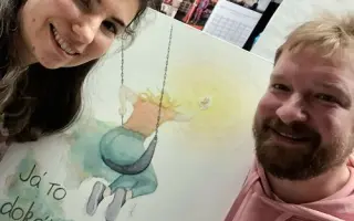 Od samouka ke kurzu v Itálii – pomozte mi růst jako akvarelové malířce