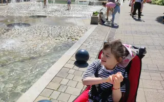 Robotická rehabilitace Lokomat pro Kačenku