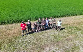 Dron na záchranu srnčat