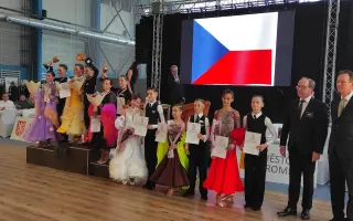 Na podporu nadaného tanečníka Honzíka v jeho dalším rozvoji a úspěchu na MČR.