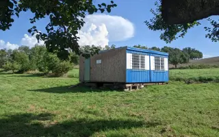 Zázemí pro lesní klub v Třebýcině u Měčína