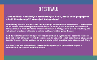 Studentský filmový festival Fofr