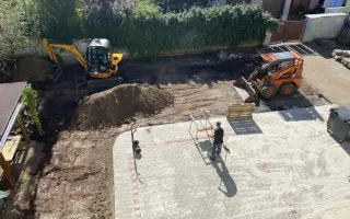 Rekonstrukce dvorku pro děti Waldorfské základní školy v Semilech