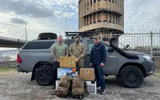 Operace tažný kůň: Dodávka pro jednotku mezinárodní legie HUR