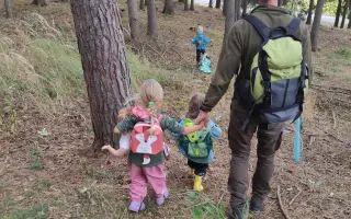 Zázemí pro lesní klub v Třebýcině u Měčína