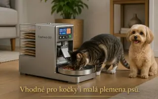 Podpořte vývoj chytrého kapsičkomatu PawFeed-001