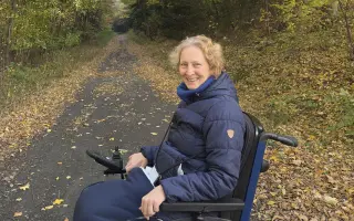 Auto a jeho bezbariérová úprava pro Blanku s ALS