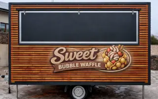 Podpořte rozjezd našeho foodtrucku Sweet Bubble Waffle!