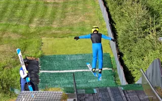 Skokani na lyžích z Oseka, kteří chtějí létat.