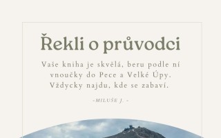 Pomozte mi dotisknout rodinného průvodce Krkonoše s dětmi