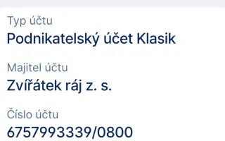 POMOC PRO FOXÍČKA, ASPENA A TAFFY-JACKA