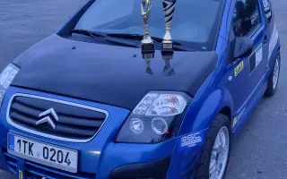 Mladý talentovaný závodní jezdec Daniel Novotný 15 let.