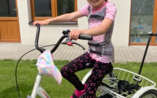 Zdravotní kočárek a péče pro Zuzanku