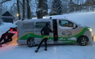 Podpořte opravu klubové dodávky
