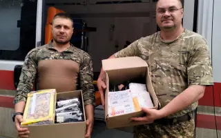Zachraňujeme životy - zastavujeme krvácení statečných Ukrajinců