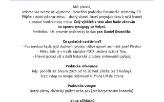 Rekonstrukce Synagogy Volyně a vytvoření kulturního centra