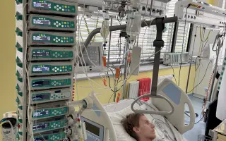 Novopečený táta bez příjmu bojuje s Crohnem