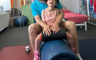 Pomohli jste Kačence s robotickou rehabilitací Lokomat