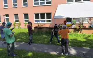 Bezpečné podlahy pro osoby s mentálním a duševním postižením - Galaxie