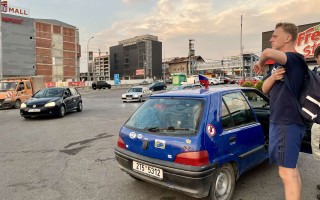 Peugeotem 106 na sever Afriky