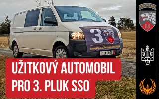 Užitkový automobil pro 3. pluk SSO