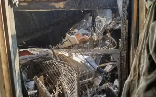 Sbírka pro Hvězdovy ze Smečna - přišli o domov při ničivém požáru