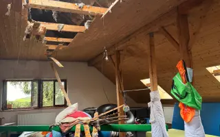 Pomoc pro Lenku a její dcery po požáru domu