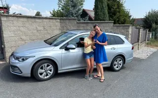 Auto je pro Zuzanku nezbytné